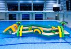 Dubbele Zig Zag Jungle waterstormbaan 13 meter