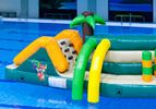 Dubbele Zig Zag Jungle waterstormbaan 13 meter