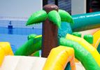Dubbele Zig Zag Jungle waterstormbaan 13 meter