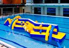 Dubbele Zig Zag Zee waterstormbaan  13 meter