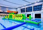 Adventure run groen/blauw 16m waterstormbaan