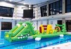 Zwembad run Krokodil waterstormbaan 10 meter