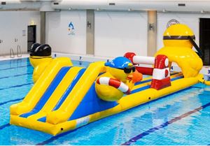 Zwembad Run Rubber duck waterstormbaan