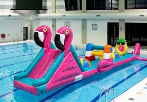 Flamingo run waterstormbaan 12 meter