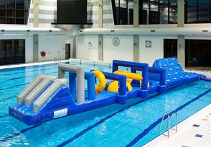 Obstakel run Marine XL waterstormbaan 16 meter