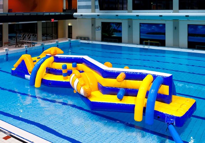 Dubbele Zig Zag Zee waterstormbaan  13 meter