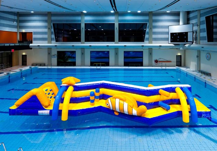 Dubbele Zig Zag Zee waterstormbaan  13 meter