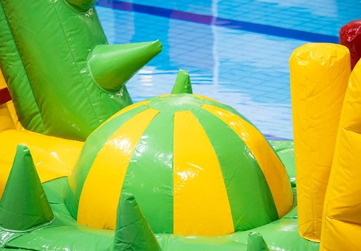 Zwembad run Krokodil waterstormbaan 10 meter