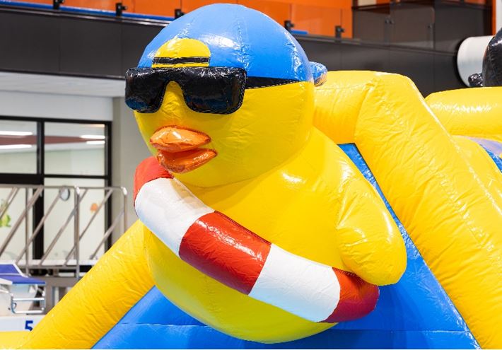 Zwembad Run Rubber duck waterstormbaan
